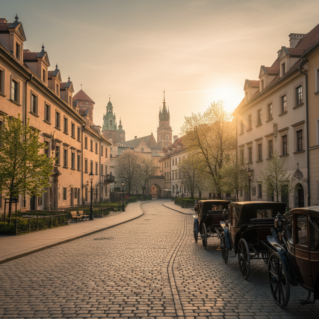 Spacer po Krakowie: Odkryj trasy, które pokochasz od pierwszego kroku
